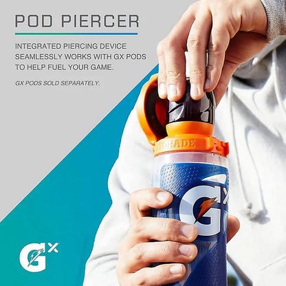 GX 30 Oz. Montage Water Bottles, 2 Pack Black/White