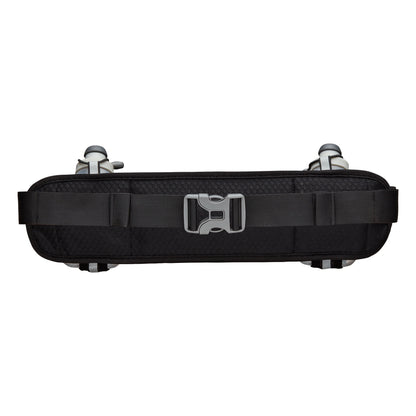 Dual Bottle Hydration Belt Black/Marigold OSFA