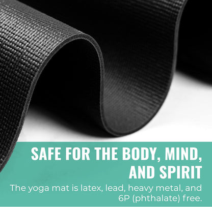Elevate Yoga Mats, 10 Pack, 72" Long X 24" Wide, 4 Mm Thick, Non-Slip and Easy to Clean Gym Mats for Schools and Studios