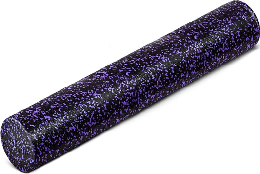 High-Density EPP round Back Roller Foam, Exercise Foam Roller for Yoga, Pilates & Stretching - 12, 18, 24, 36 Inch