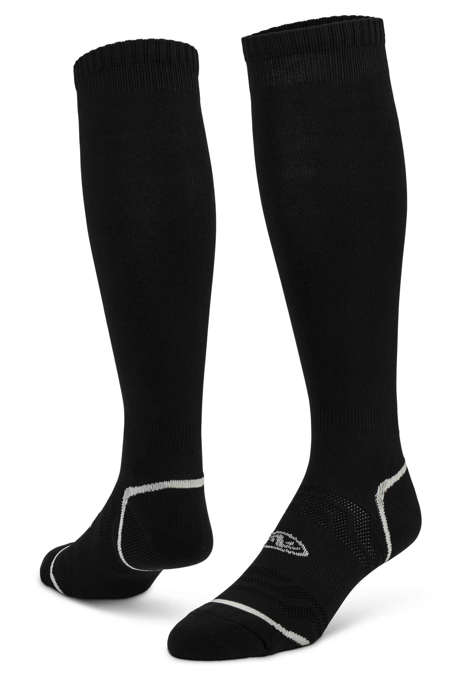 (2 Pack) Soccer Sock 1 Pack Black Unisex